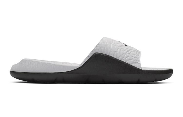Jordan Hydro 7 V2 Kids' Slippers Black Gray Teenagers BQ6291-100