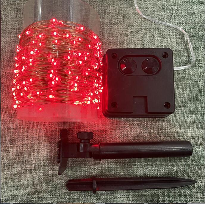 LED Solar Copper Wire Fairy Lights for Outdoor Courtyard Decoration