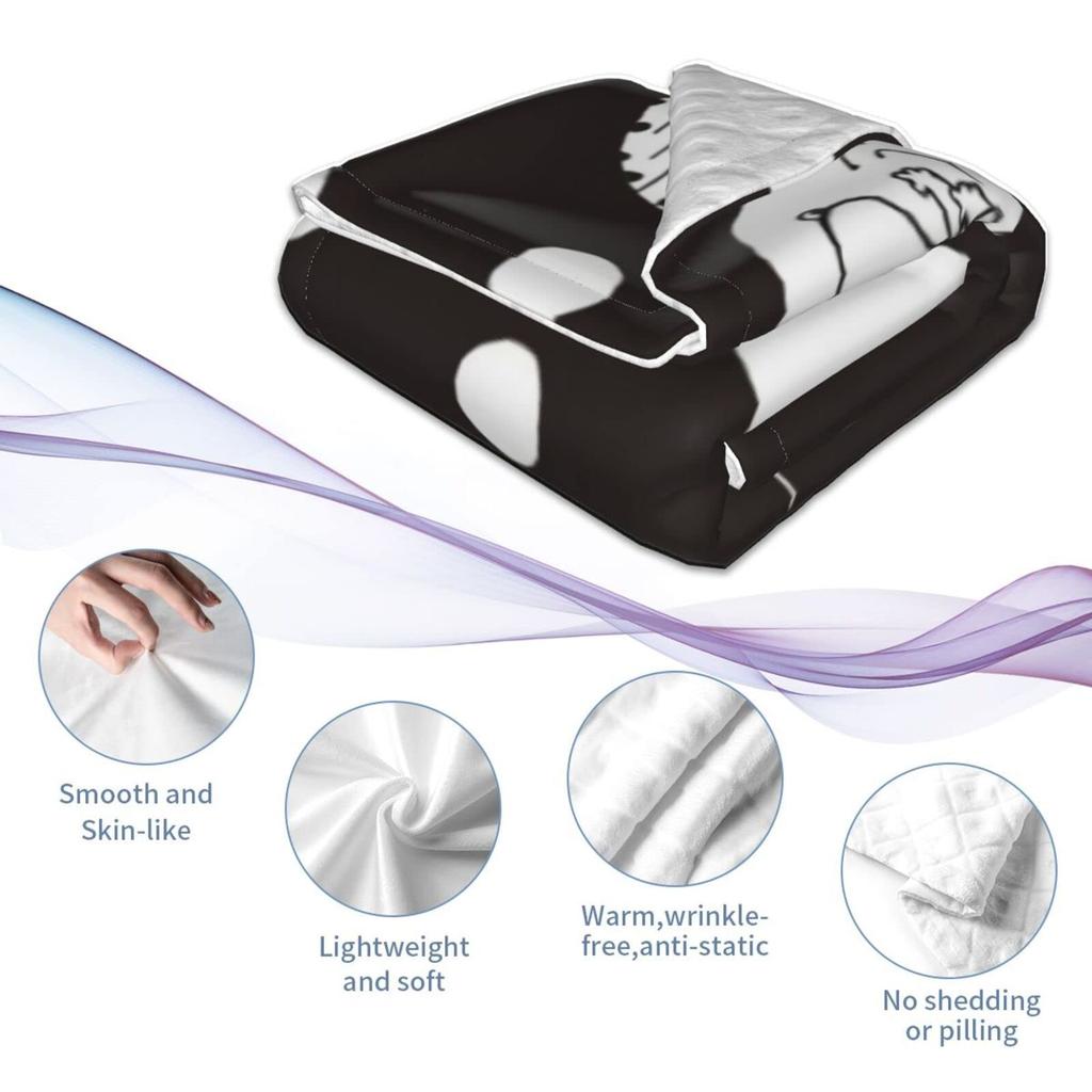 Snoopy Baby Blanket for Baby Gift Newborns, Fluffy, Lightweight, Warm, Unisex, Spring, Summer, Autumn, Winter, (76101cm)