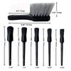 7 PCs Car Detailed Set of Wheel Brush and Tires Washing Detail Brush To Clean Dirty Tires and Release Dirt and Road
