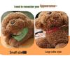 Cute Teddy Dog Plush: Soothing Small Dog Doll for Sleeping & Hugging