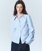 Nigaennikol Minimal Stripe Logo Slim Shirt_Sora