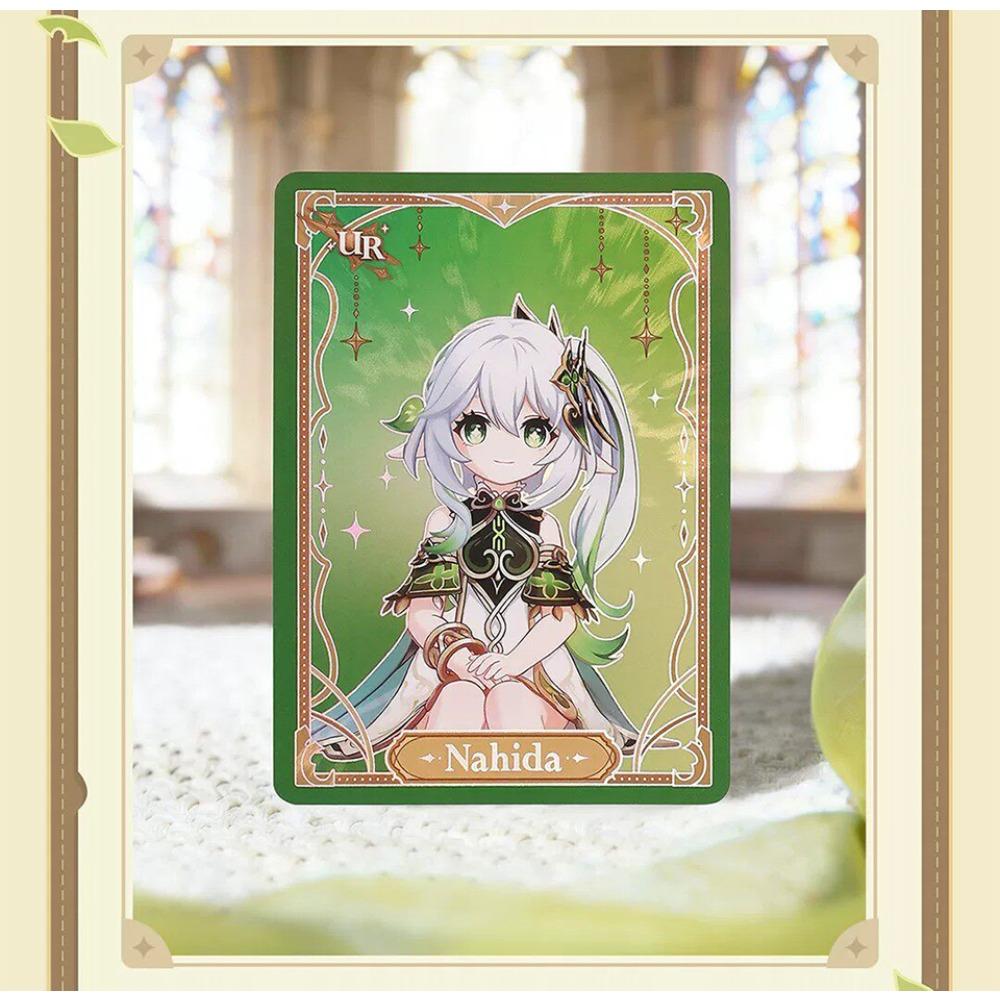 MiHoYo Official Open World Game Genshin Impact Collection Card Fan Like Classic Characters Peripheral Surprise Cards Kids Gifts