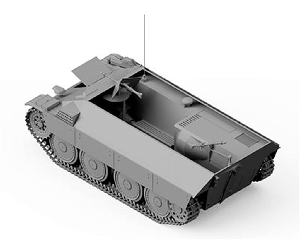Thunder Model German Army Armored Personnel Carrier Ketchen 1945 Tank Body Plastic Model TB35104 1/35 38(t)