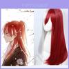 My Hero Academia Cosplay-Perücke für Todoroki- und Bakugo-Fans, 65 cm lang, rot-weiß