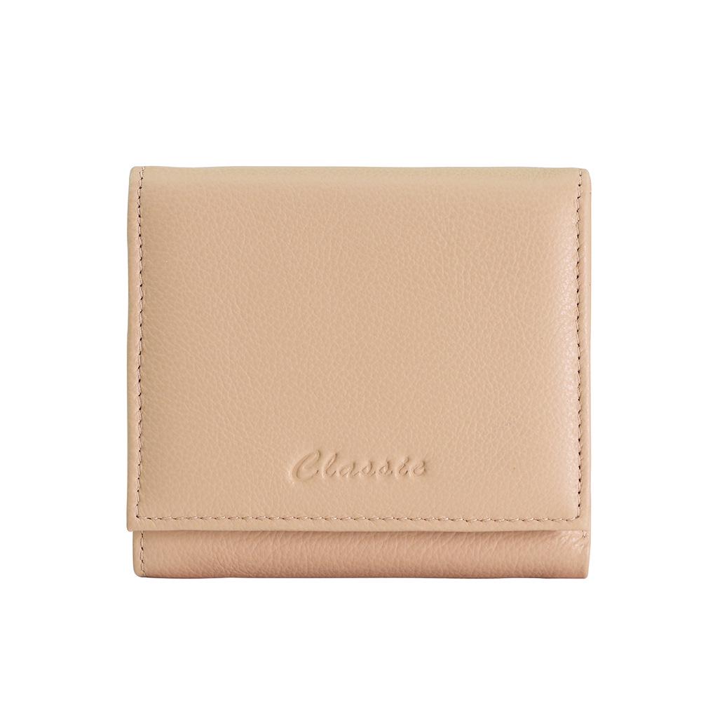 Dámská krátká peněženka a mincovník z pravé kůže