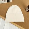 Light plate high quality rabbit hair knitted wool hat women's autumn and winter big head circumference versatile warm ear protection cold hat