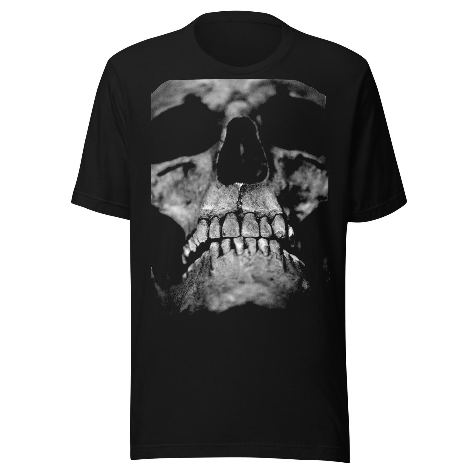 Gothic Skeleton Occult Grungy Style Pagan Biker Tattoo t-shirt 3XL