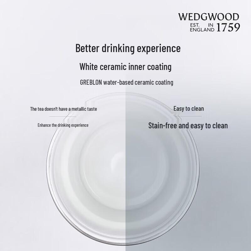 Wedgwood Wanderlust Ceramic Straw Tumbler