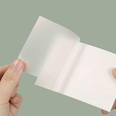 Colorful Transparent PET Sticky Notes with Strong Adhesion for Students and Office Use