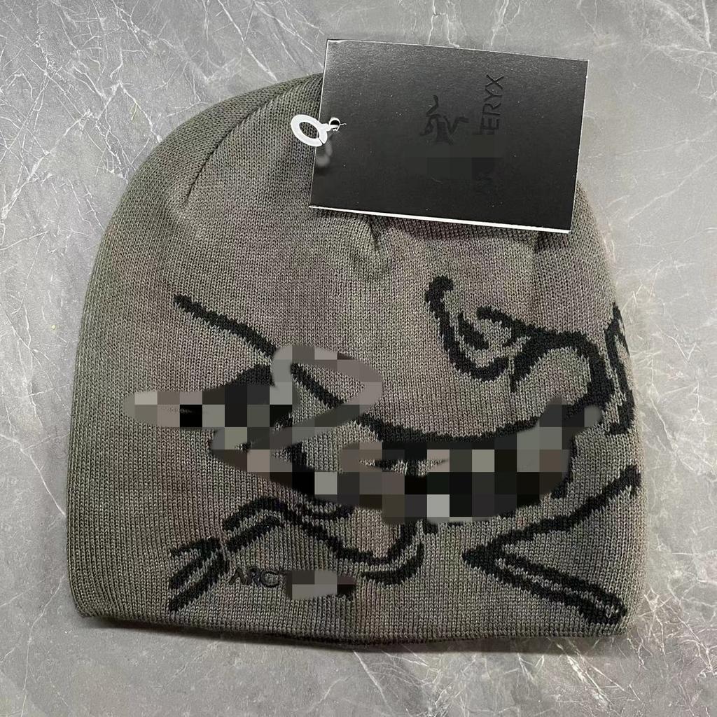 Winter Knit Beanie for Men and Women, Embroidered Letter Beanie, Fashion Unisex Warm Hat, Casual Streetwear