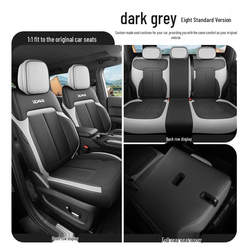 All-Season Fully Enclosed Car Seat Cover for Chery iCar 03T