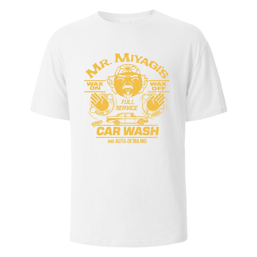 Men's Printed T-Shirt Mr.Miyagis Funny Graphic 100% Cotton Oversize Shortsleeved Tees For Men Women Summer Fashion Casual Tops