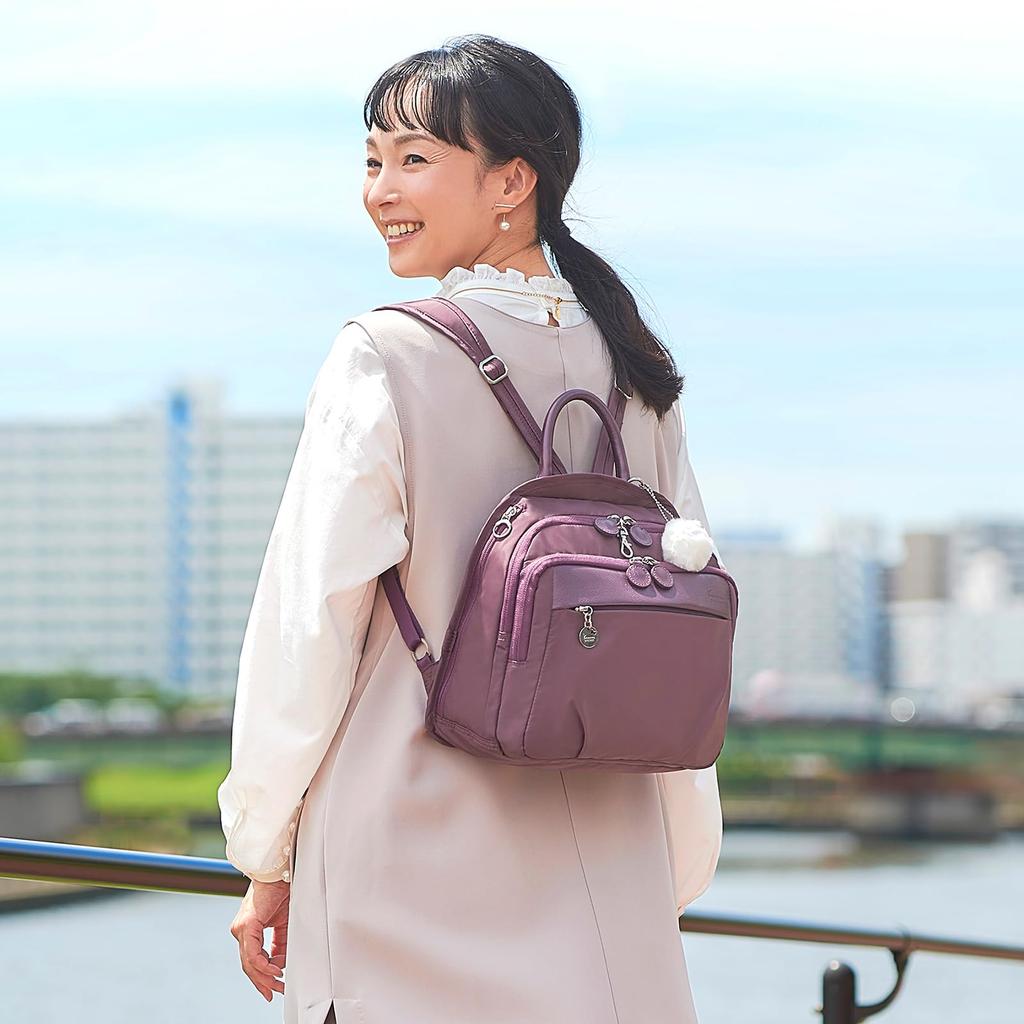 Rucksack mit B5 multifunktional Orange [Kanana Project] PJ1-4. Antiviren-Tasche, Damengröße, Nr.67644