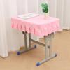 Primary School Tablecloth Classroom Desk Cover School Tablecloth 40 × 60 Single Blue Open Table Cover Student Table Cover
