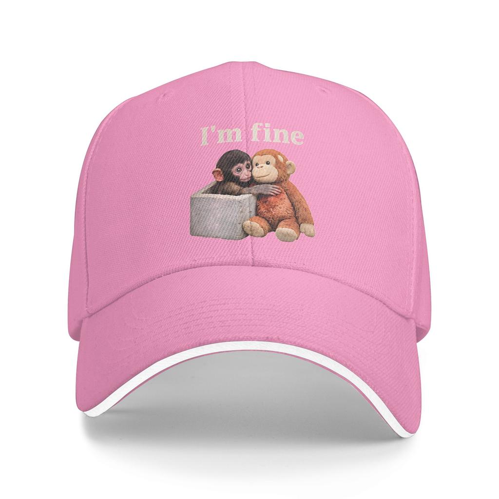 Monkey Punch Baseball Cap Punch Monkey Fashion Hip Hop Hats Summer Men Women Outdoor Sports Baseball Caps