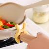 Multifunctional Deer Ear Spatula Holder Anti Scalding Overflow Pot Clip Silicone Spoon Rest Cooking Utensils Clip Kitchen Gadget
