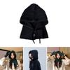 Soft Shawl Hat Warm Ear Flap Hat Women Ear Protective Cap Winter Scarf/Gloves