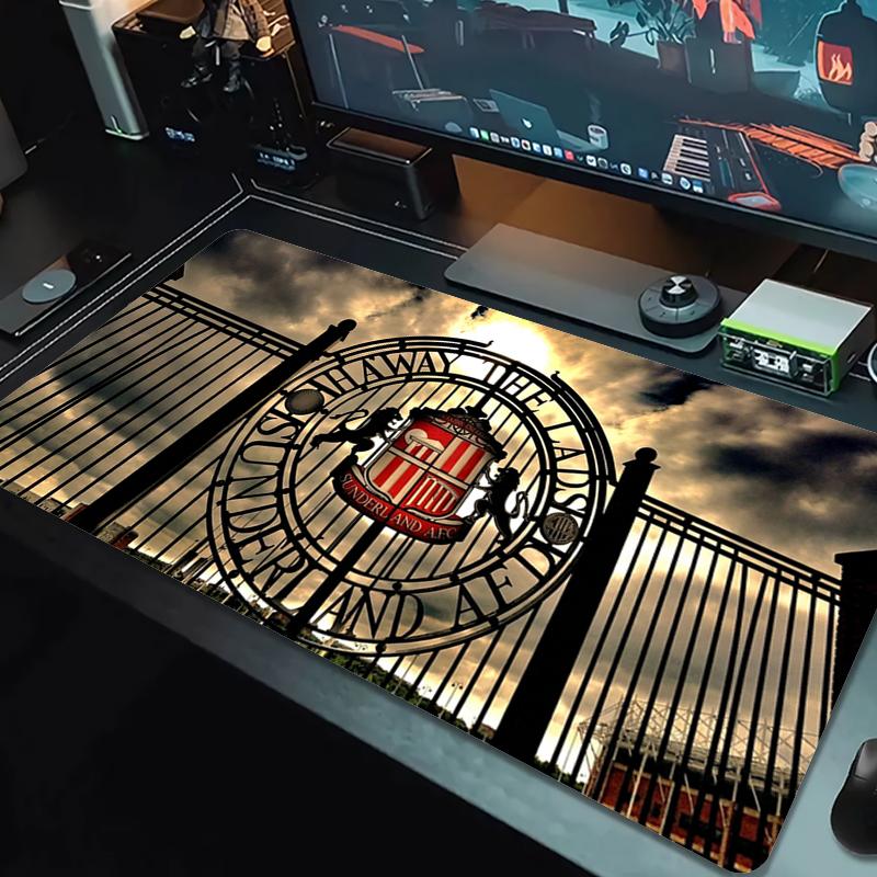 Sunderland Mouse Pad Large Gaming Table Cushion Non-slip Laptop Tablet Big Mousepad XXL Mat Mini PC Playmat With Lock edge_xia
