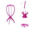 10 Pieces Hat Display Holder Wigs Head Stand Lightweight Tabletop Rack for