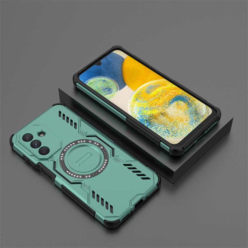 

Магнитный чехол для отвода тепла для Samsung Galaxy A26 5G Чехол для Samsung Galaxy A26 5G Противоударный чехол с беспроводной зарядкой Magsafe Galaxy A26 5G красный