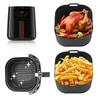 2pcs Silicone Air Fryer Baking Pan with Philips HD9252 HD9200 HD9255 Model Airfryers Gift Home Kitchen Accessories Easy To Clean
