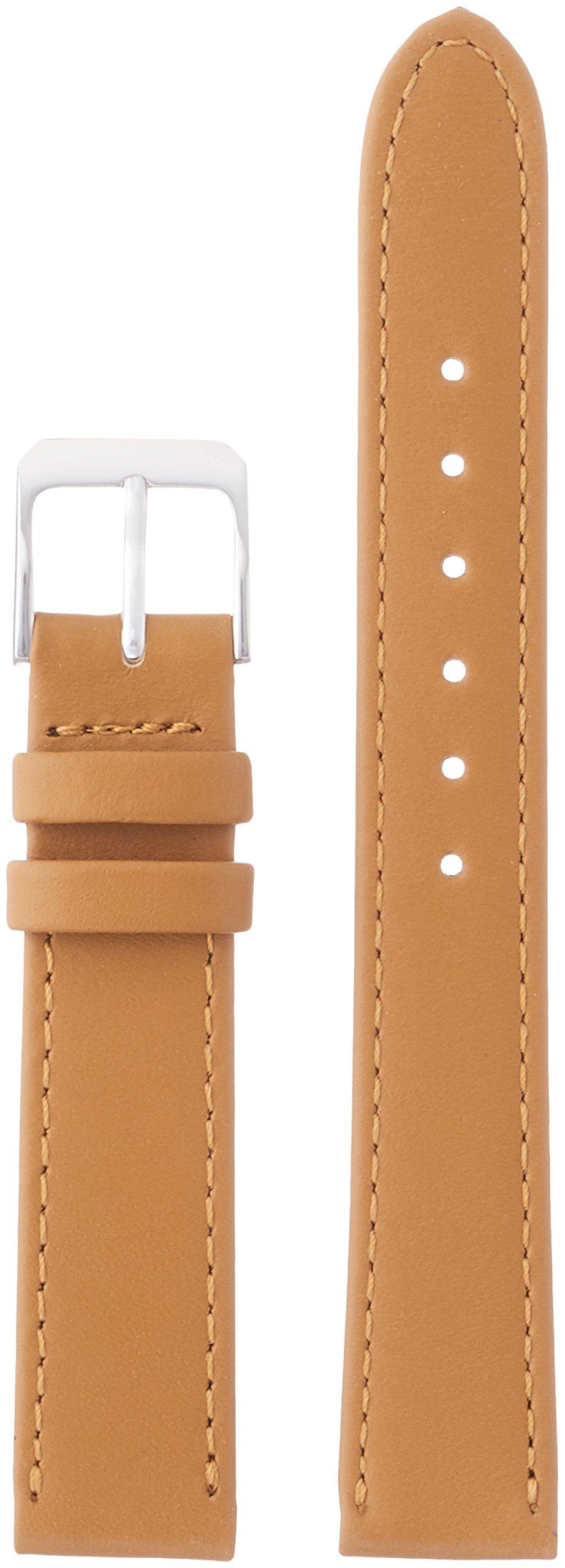 [MIMOSA] MIMOSA Mimosa Watch Band E-Calf (Smooth Cowhide) 15mm Camel CE-CM15