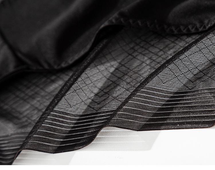 Tangge Damen Hüftslips aus Seide: Atmungsaktiv, Feuchtigkeitsableitend, Nahtlos, Dünner Dreiecksslip