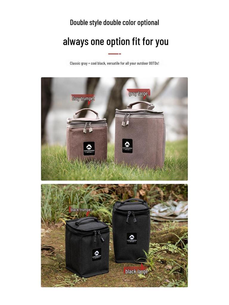 Сумка Koman BKT-9-BC для великої туристичної лампи - Щільний брезент для ламп, газових балонів та пальників