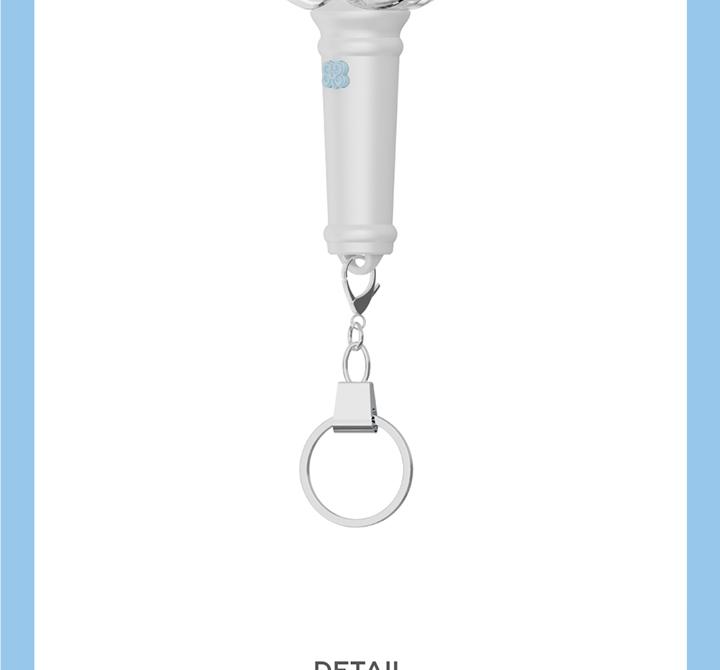Hearts2Hearts (H2H) - MINI FANLIGHT KEYRING (Light Stick Key Ring)