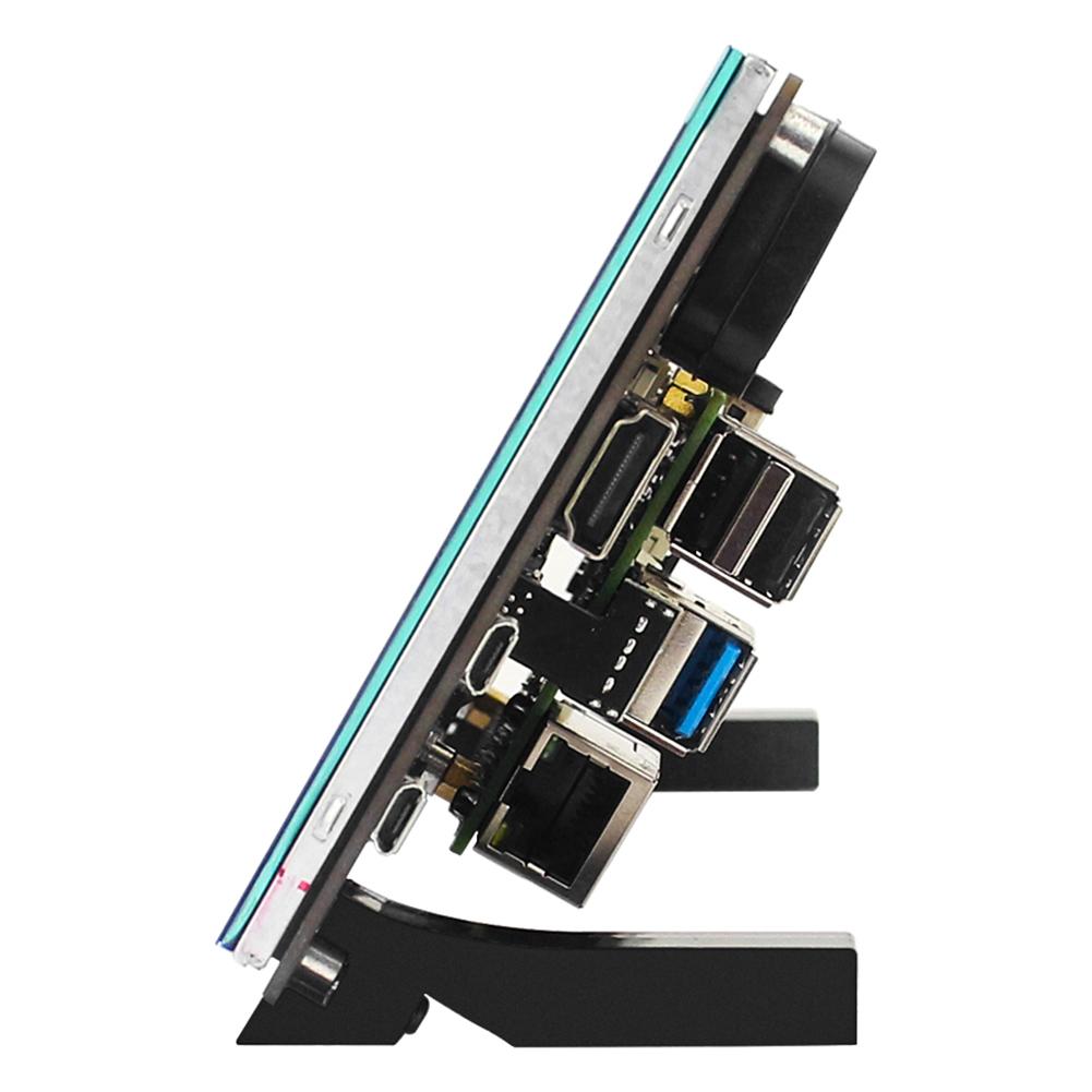 7 inch IPS Touch Screen Module for Raspberry Pi 4B/3B 1024x600 Adjustable Backlight Display Laptop Mini PC Monitor