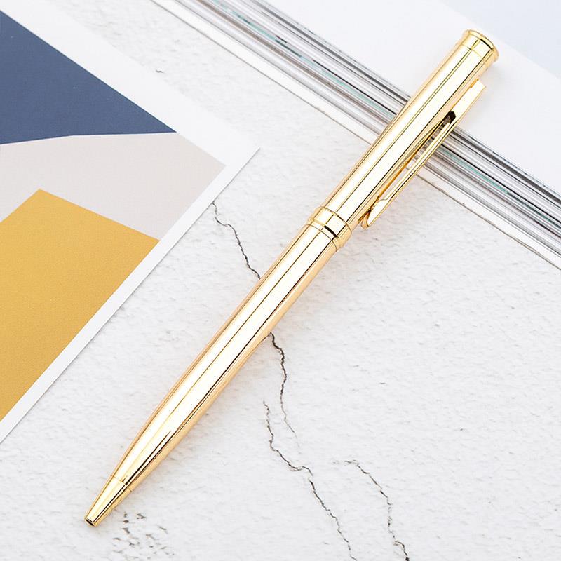 Luxury Metal Ballpoint Signature Ball Point Writing Pen School Office Stationery for Students