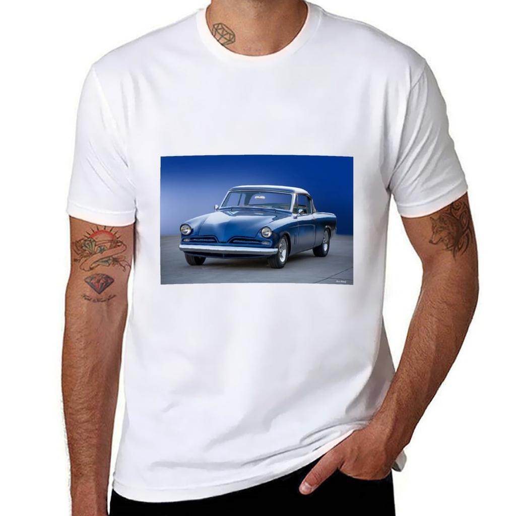 1953 Studebaker ComUnisexder Starliner Tshirt Classic Crew Neck Cotton Tshirt