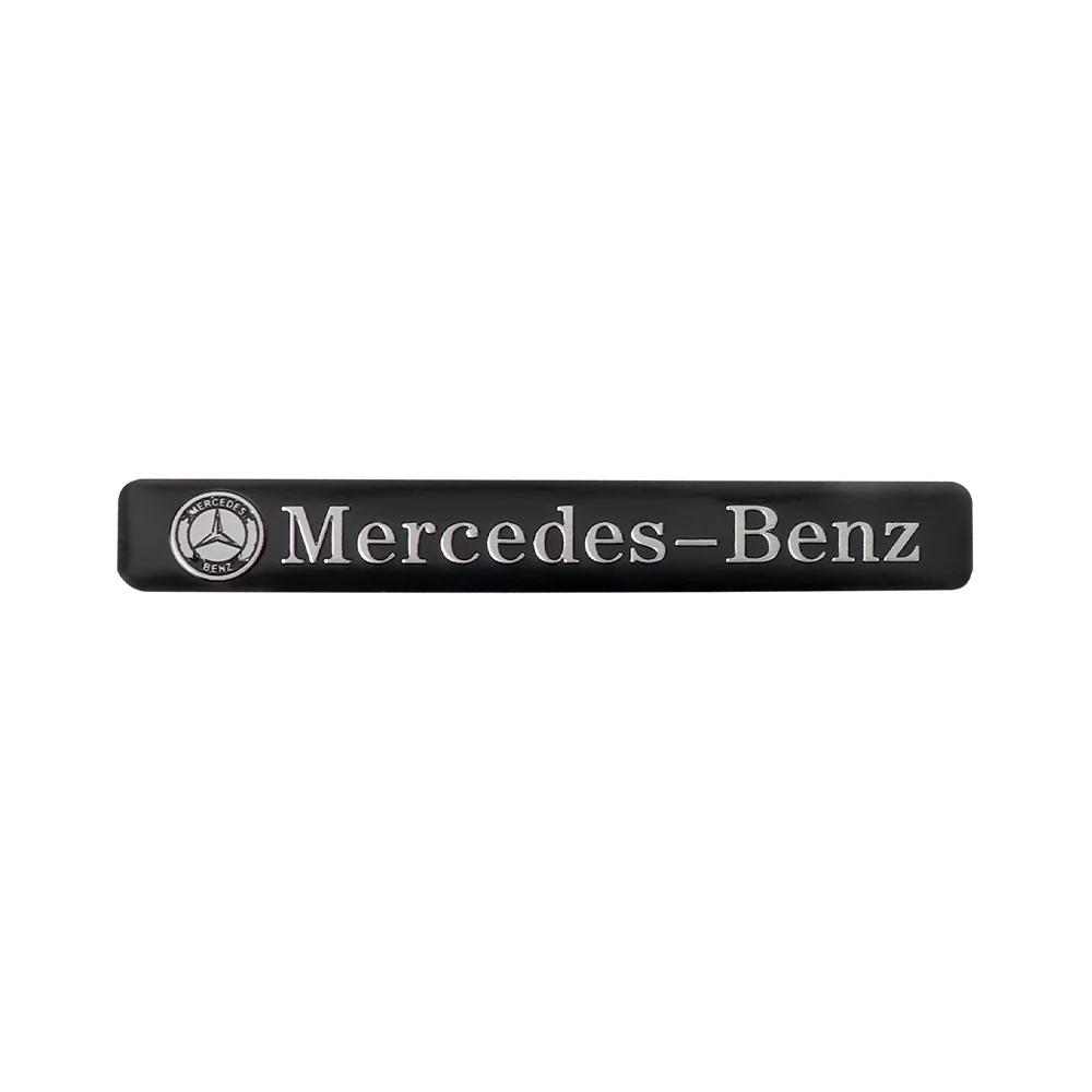 Heißer Autoaufkleber 3D Aluminium Auto Seitenkarosserie Heckklappe Emblem Dekoration Aufkleber für Mercedes Benz W204 W205 Amg W211 W212 W213 Sma