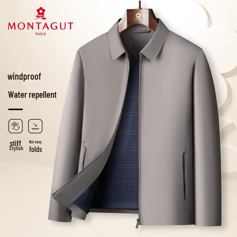 MONTAGUT Men's Business Casual Lapel Jacket
