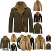 Winter Bomber Jacket Men Pilot Warm Male Fur Collar Army Tactical Jacket Coat