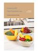 Multifunctional Transparent Drain Basket: Versatile Veggie & Rice Washing Basin with Sieve
