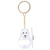 Dog Shape Pet Hair Keychain Hair Grooming Puppy Pendants Cartoon Dog Hair Storage Box  Pet Lovers