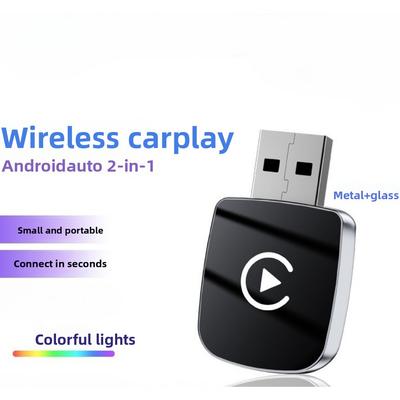 Kabelloser CarPlay-Adapter Android Auto CarPlay-Box Konvertiert kabelgebunden zu kabellos für nahtlose Konnektivität