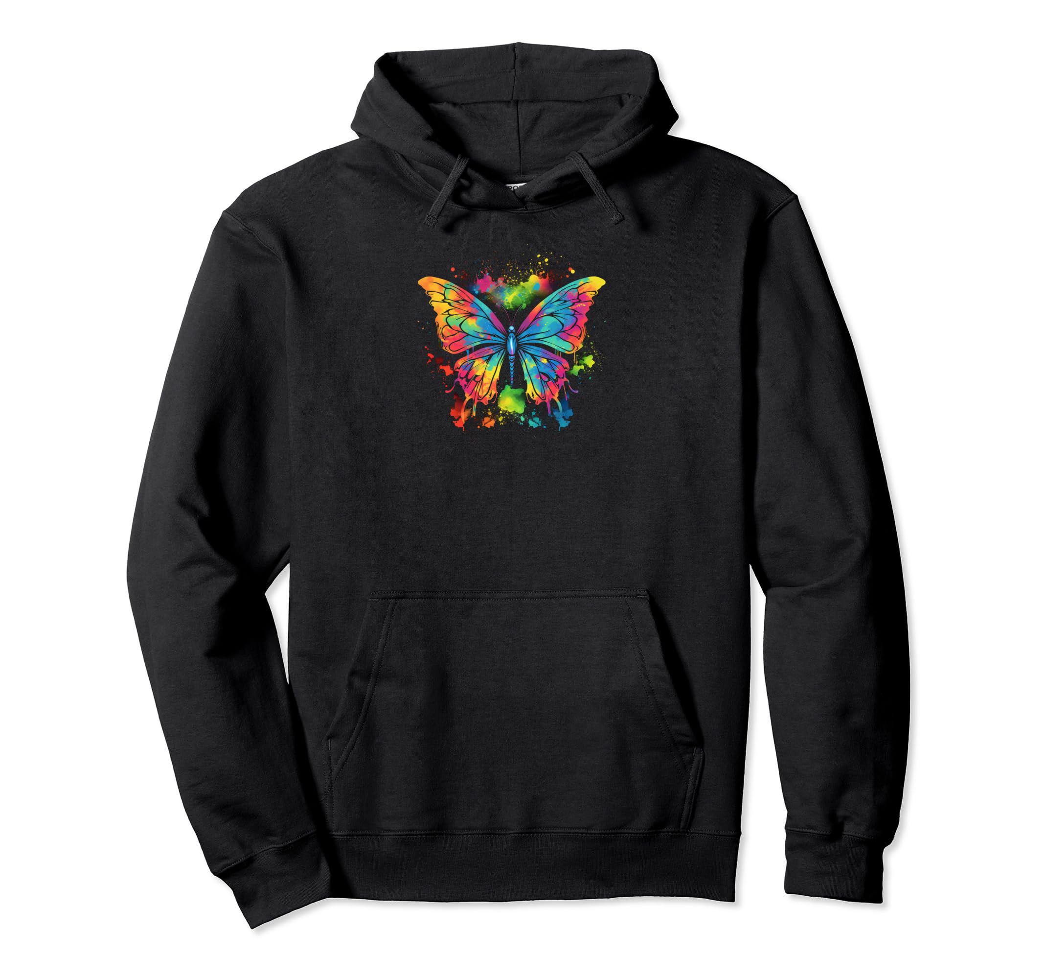 

Butterfly Art Hoodie чёрный