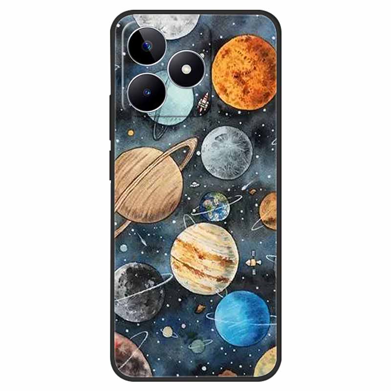 For Realme C53 Case Shockproof Soft silicone TPU Back Cover For OPPO Realme C53 4G Phone Cases Cartoon RealmeC53 C 53 2023