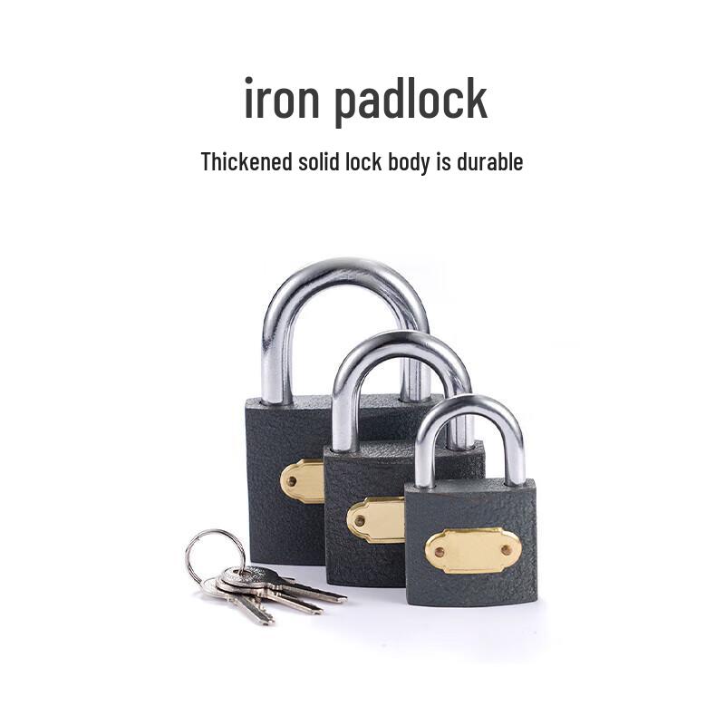 Deyu Industrial Old-Style Iron Padlock