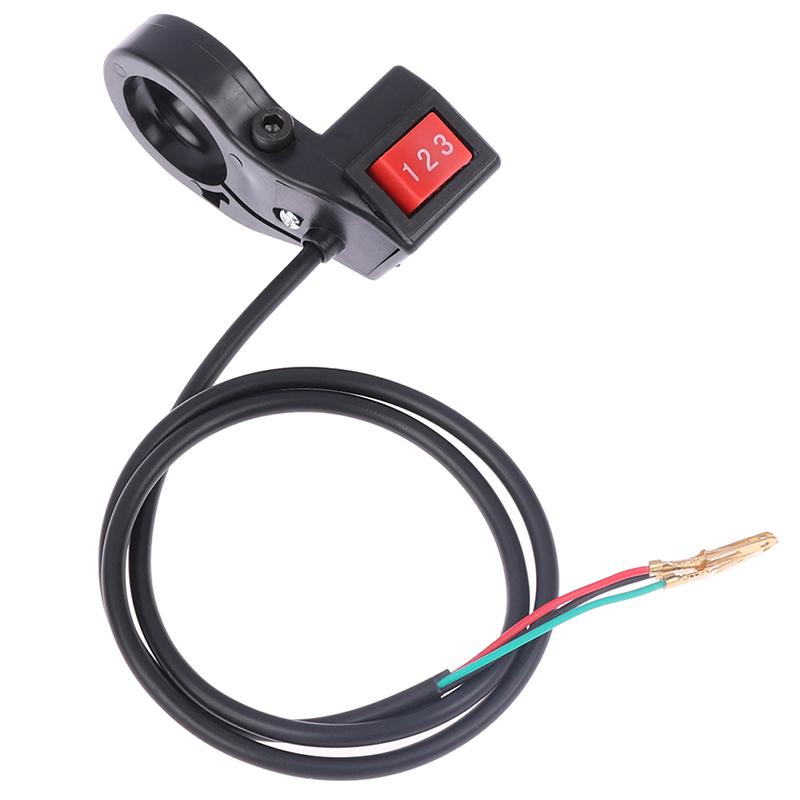 Electric 3 Speed Module Handlebar 3 Gears Switch Shift For Motorcycle E-Bike