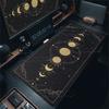 Large Moon Pattern Art Anime Mouse Pads Computer Laptop Office Rubber Anti-Slip Table Pads Locking Edge Rug Gaming Keyboard Mats