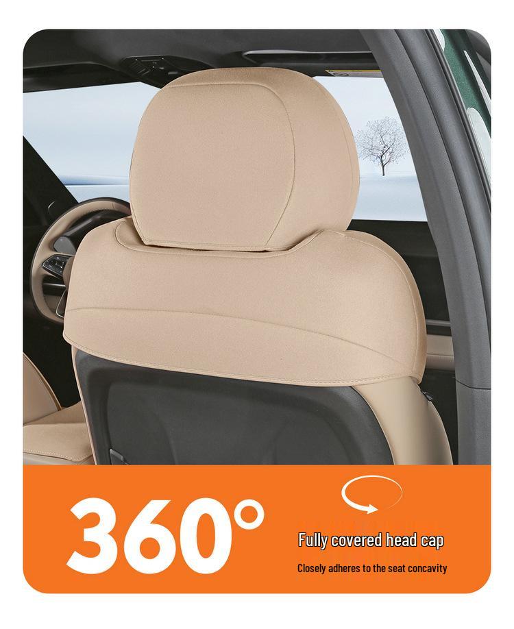 Xingyue L Vehicle Suede Saddle Seat Cushion Cover - Four Seasons