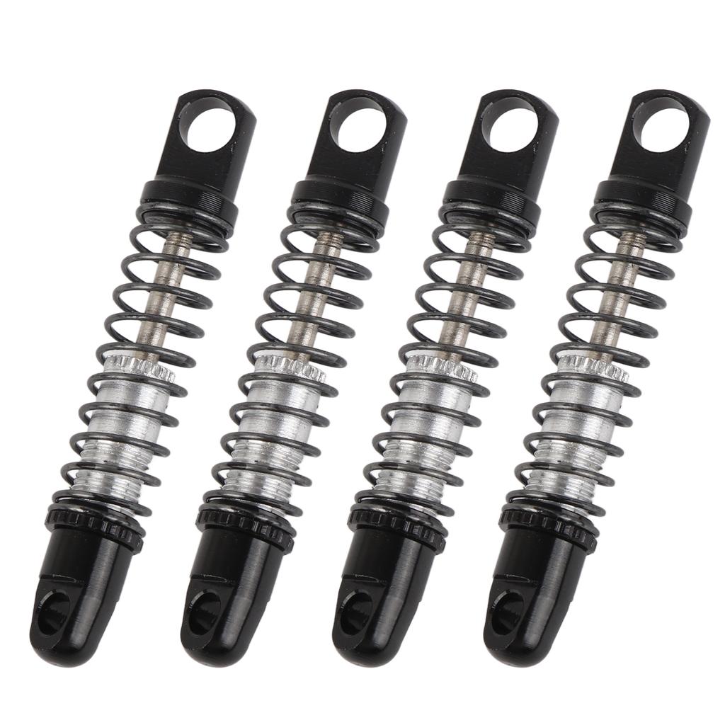 Metal Shock Absorbers Spring Damper Replacement for XIAOMI Suzuki Jimny 1 16 RC CarBlack