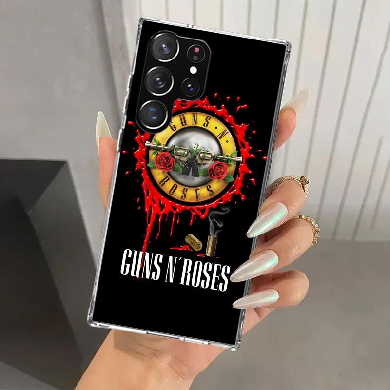 

Guns N Roses Good Time Phone Case for Samsung Galaxy S26 S24 S23 Ultra S25 Edge S22 S21 Plus S20 FE + Soft Print Shell Funda Gal Samsung S25 Ultra