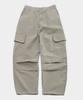 SOMEPLACE MAN Basic Oversized Wide Big Pocket String Parachute Cargo Pants_3 Colors