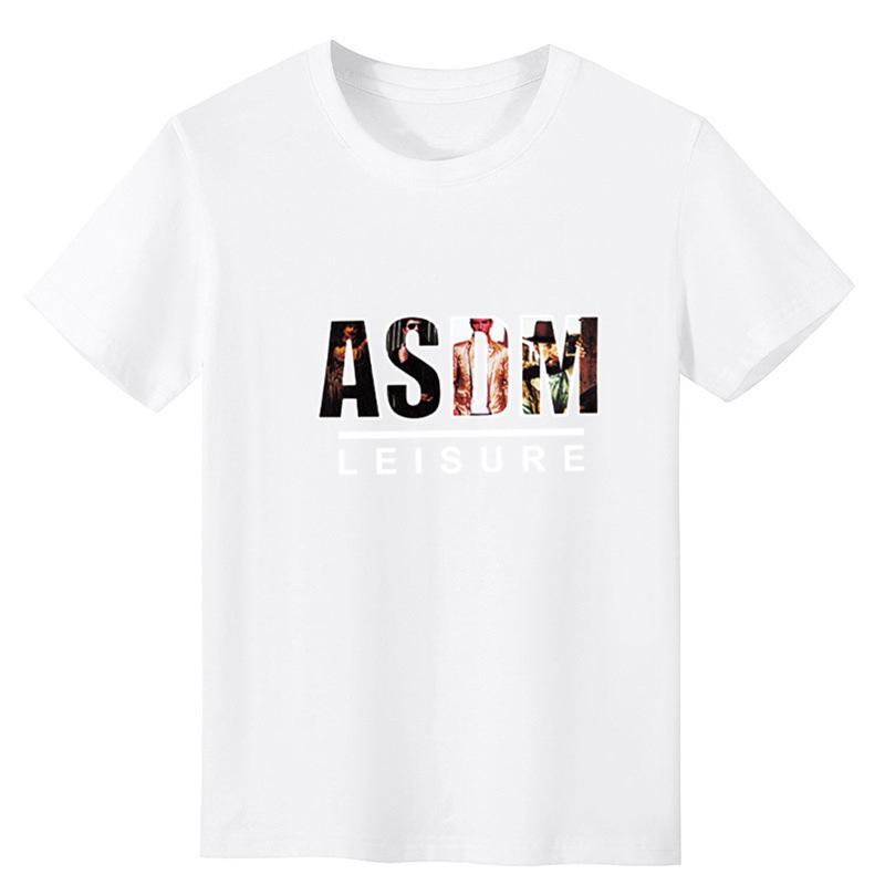 Men's Short Sleeve Summer Men's Short Sleeve Cotton T-Shirt Printed Trade Men's T-Shirt