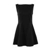European and American One piece Dress Women Black Sleeveless Backless Waist Hugging 2025 Summer Fashion Short dress